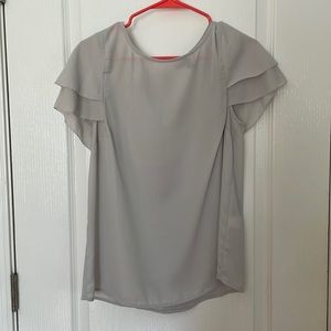 Banana Republic Gray Blouse